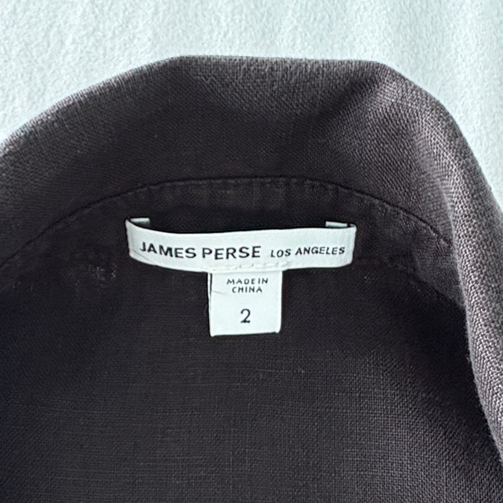 James Perse Black Midi Dress - Picture 12 of 13